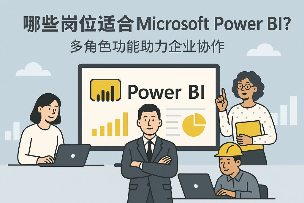 Microsoft Power BI适合哪些岗位？多角色功能助力企业协作